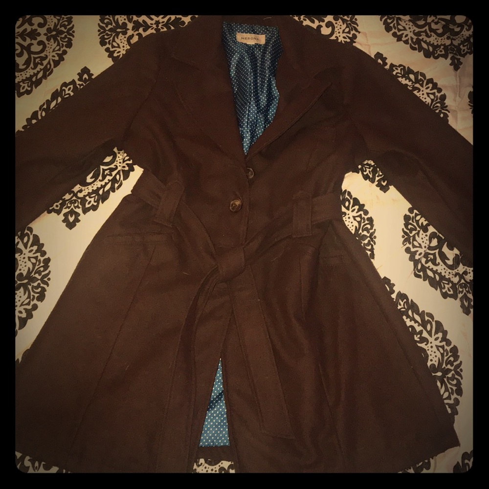 XL Brown Merona Pea Coat